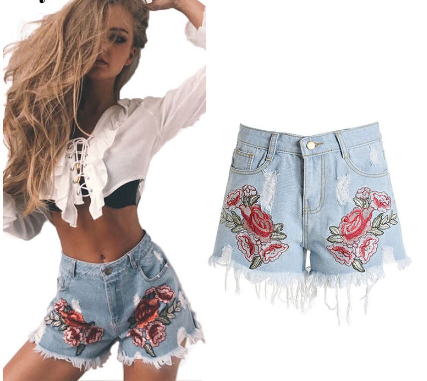 high waist hotpants jeans