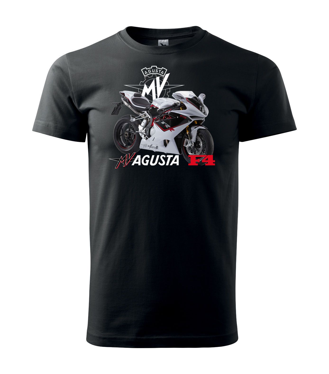 New Official MV AGUSTA Motorrad T-Shirt MV AGUSTA F4 T-Shirt Size S-3XL