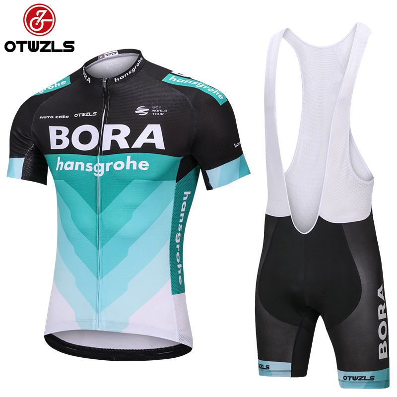 BORA 2018 Mens Cycling Jersey Sets Pro Team MTB Coolmax Cycling Pads