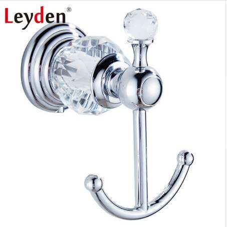 Grosshandel Leyden Luxus Badezimmer Zubehor Kleidung Haken Kristall