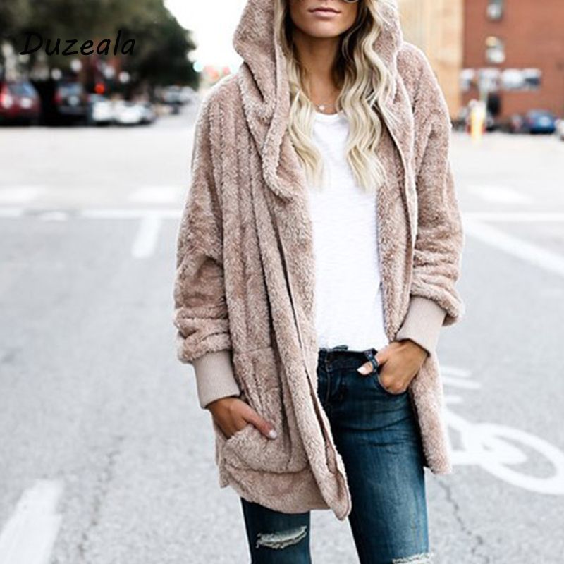 fuzzy winter jackets