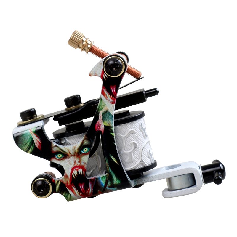Dragonhawk Complete Tattoo Kit 2 Guns 10 Color inks Power Supply D175GD-17 Dragonhawk Complete Tattoo Kit 2 Guns 10 Color inks Power Supply D175GD-17