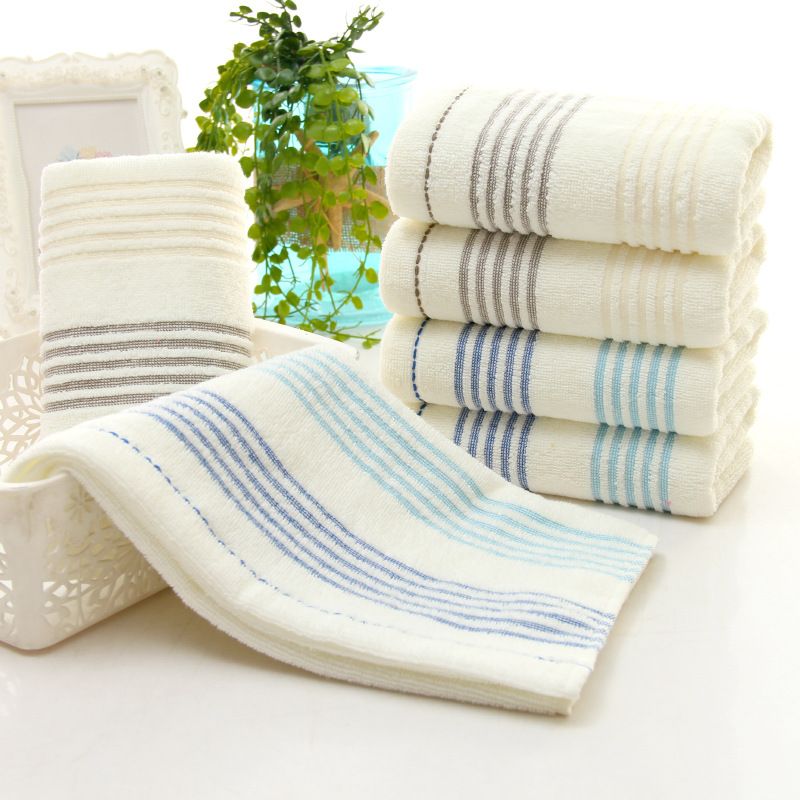 Jacquards Woven Children Face Towels Microfiber Hair Hand Bathroom Printed Towel