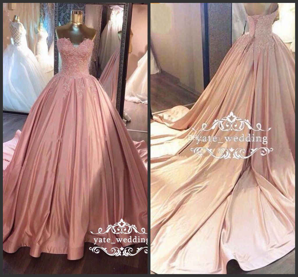 dusty rose quinceanera dress