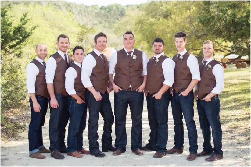 2019 Fall Wedding Dark Brown Rustic
