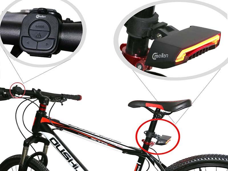 meilan bike light
