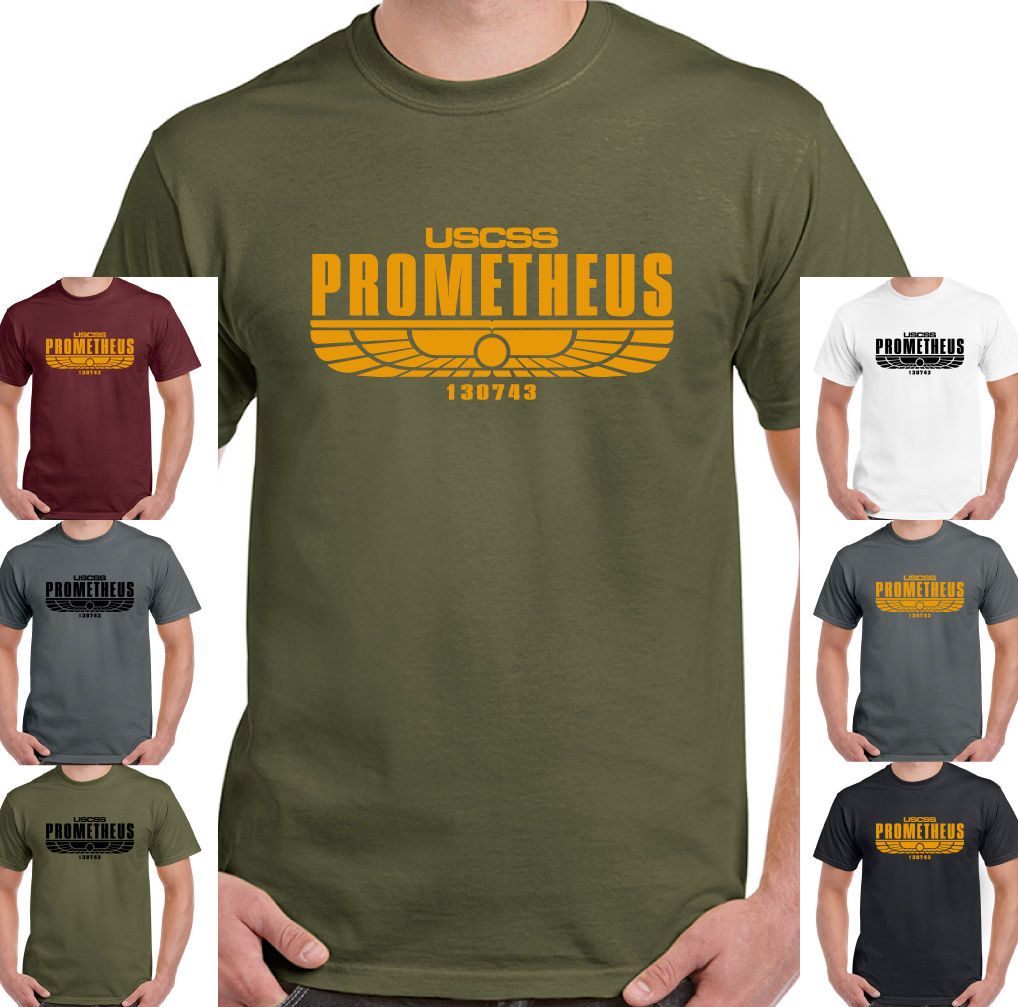 Prometheus USCSS Nostromo Alien Yutani Logo WEYLAND CORPORATION II T-SHIRT