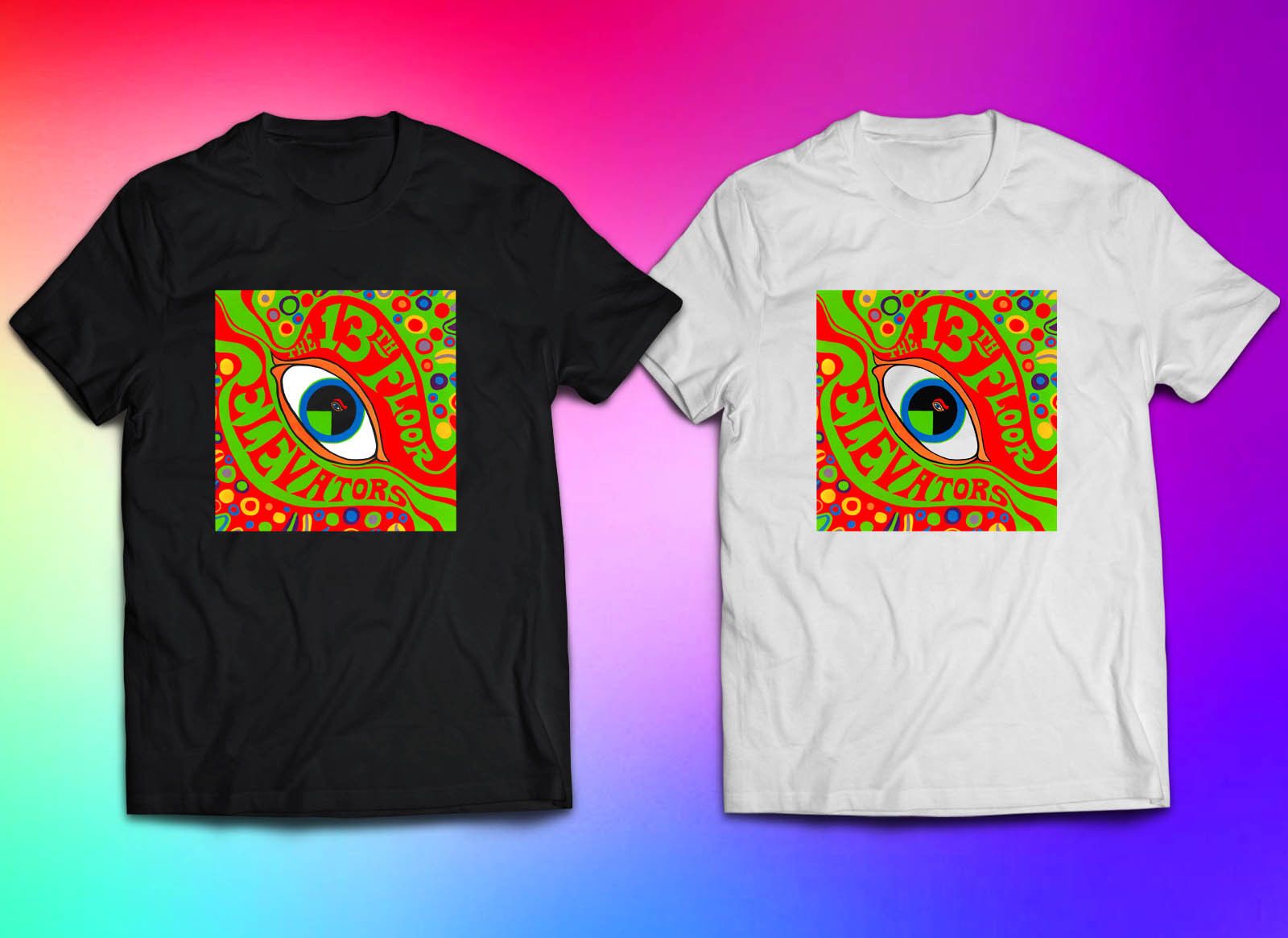 The 13th Floor Elevators Rock Band Logo T Shirt For Man Size S 3xlfear Cosplay Liverpoott Tshirt Fun Tee Shirt Shop Online T Shirts From Qz213036830