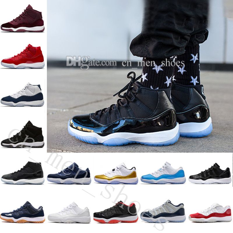 2020 Cheap New Sports Shoes Xi 11 Concords Low Basketball Shoes