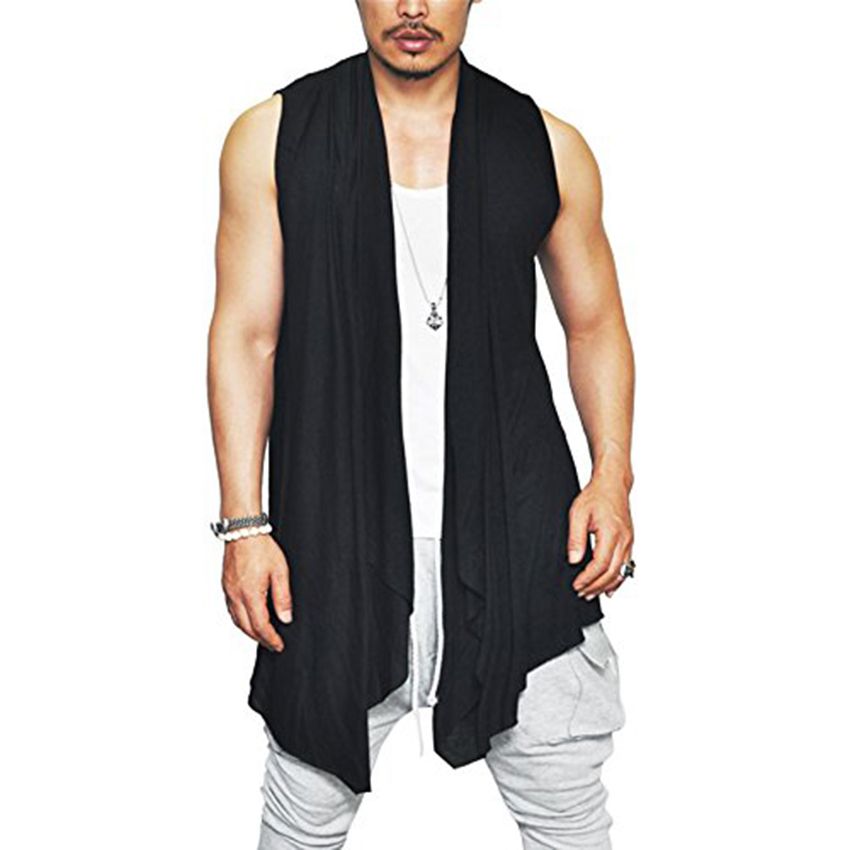 Mens Casual Shawl Collar Cloak 