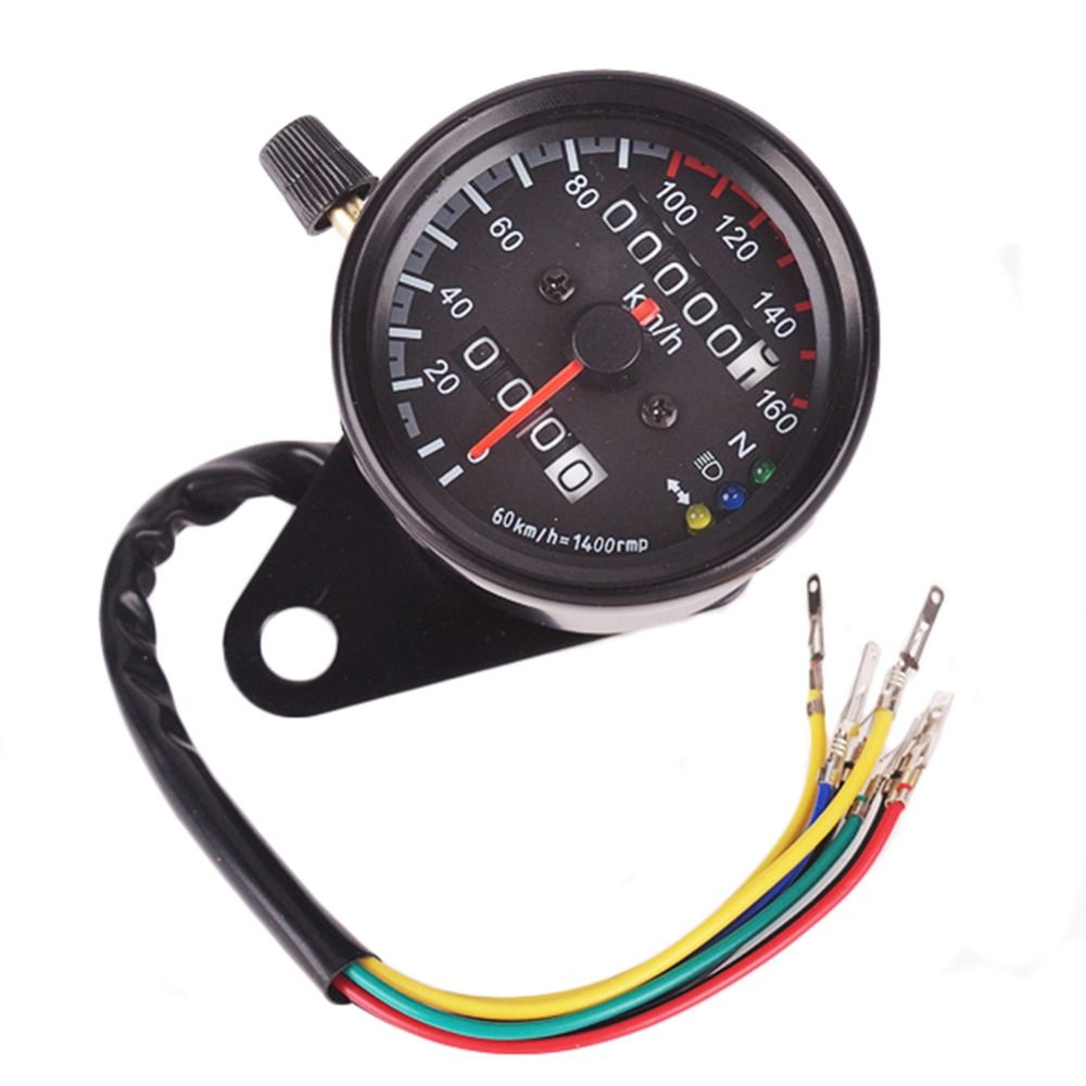 2020 Chrome Scooter Motorcycle Analog Tachometer Gauge Led Backlight Motorcycle Instruments Scooter Speed Indicator From Zwell Co Ltd 33 53