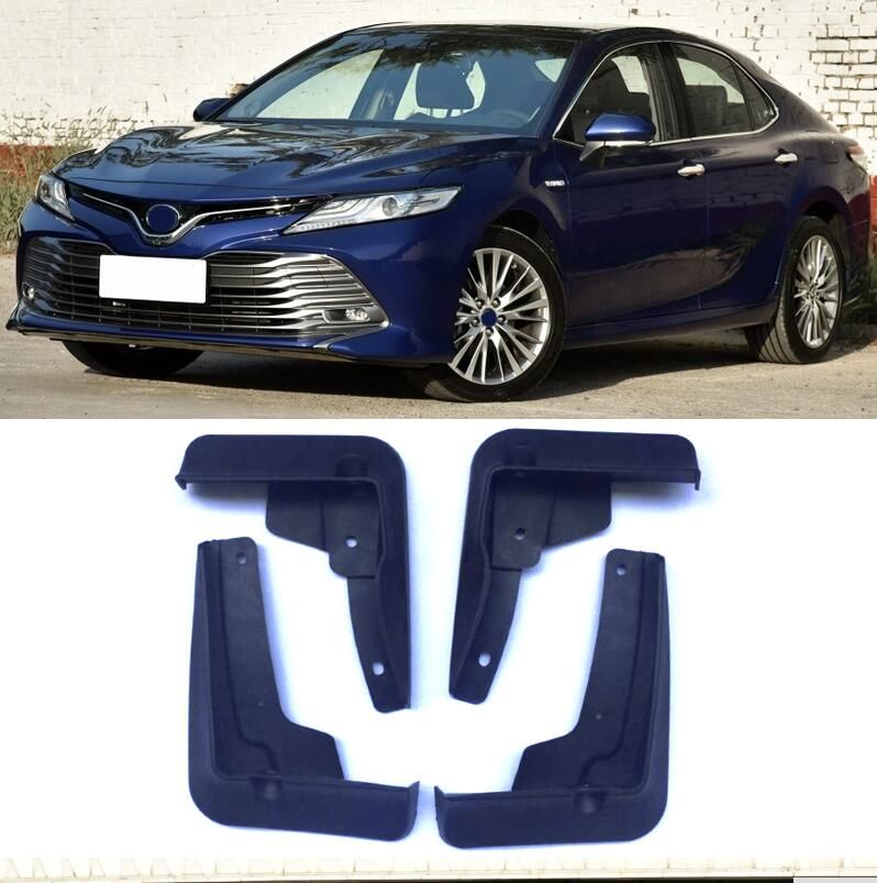 4PCS Plastic Mud Flaps Splash Guards Fender Mudguard For TOYOTA CAMRY 2018
