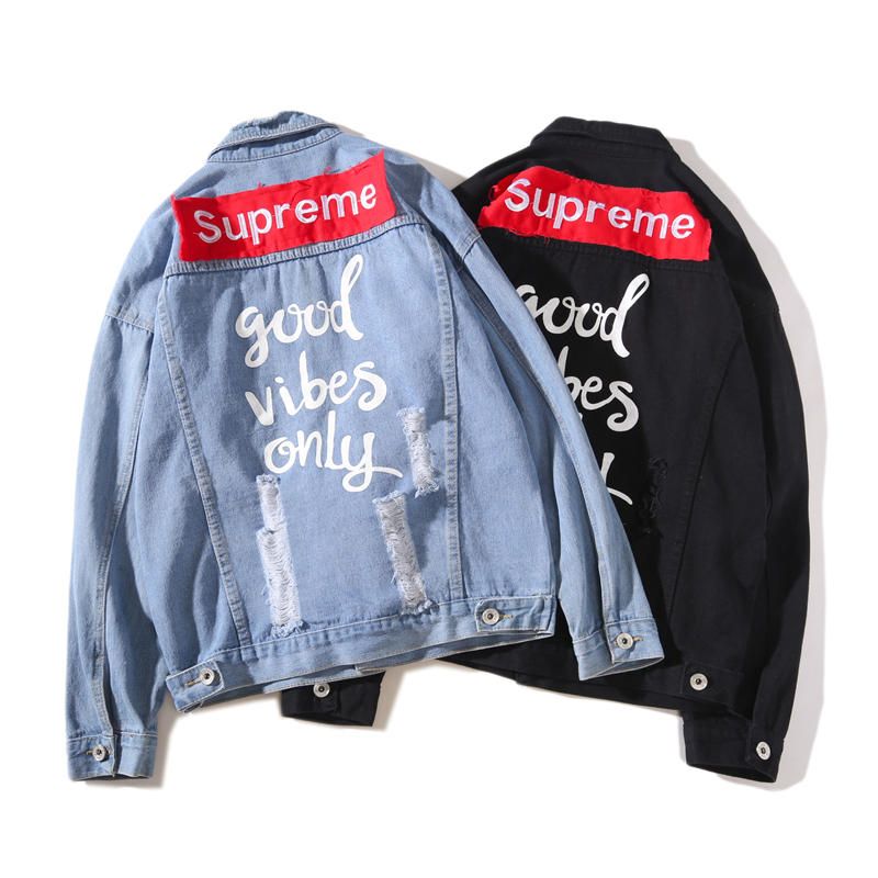 supreme jean jacket