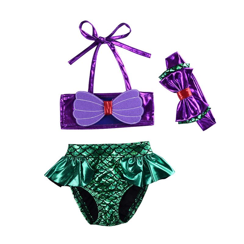 mermaid bathing suit top