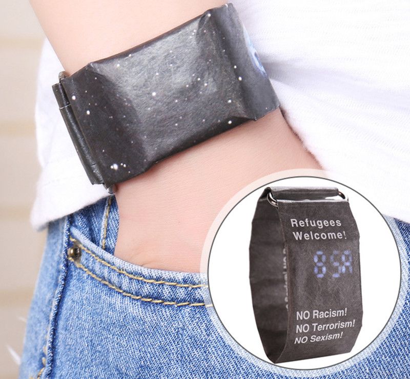 paper watch led