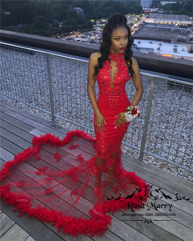 peacock feather prom dress