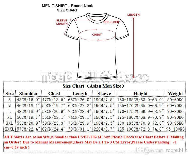 International Size Chart Mens Shirts