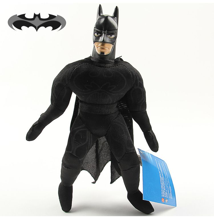 Batman superman muñecos de dibujos animados figuras de Batman juguetes de  peluche de la alianza vengadores