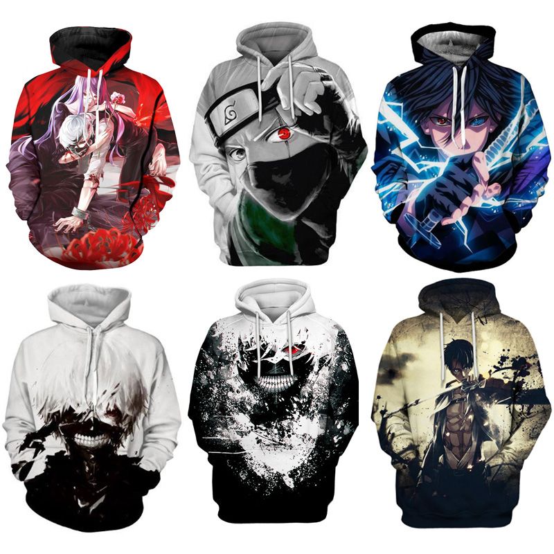 sudaderas de anime para hombre