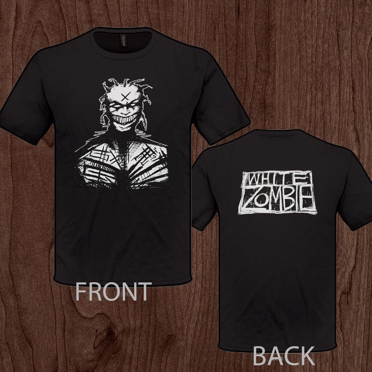 white zombie tee shirts