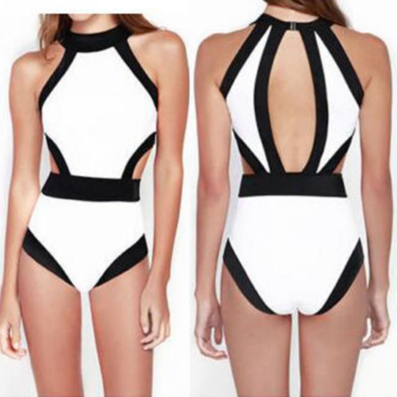 turtleneck one piece swimsuit