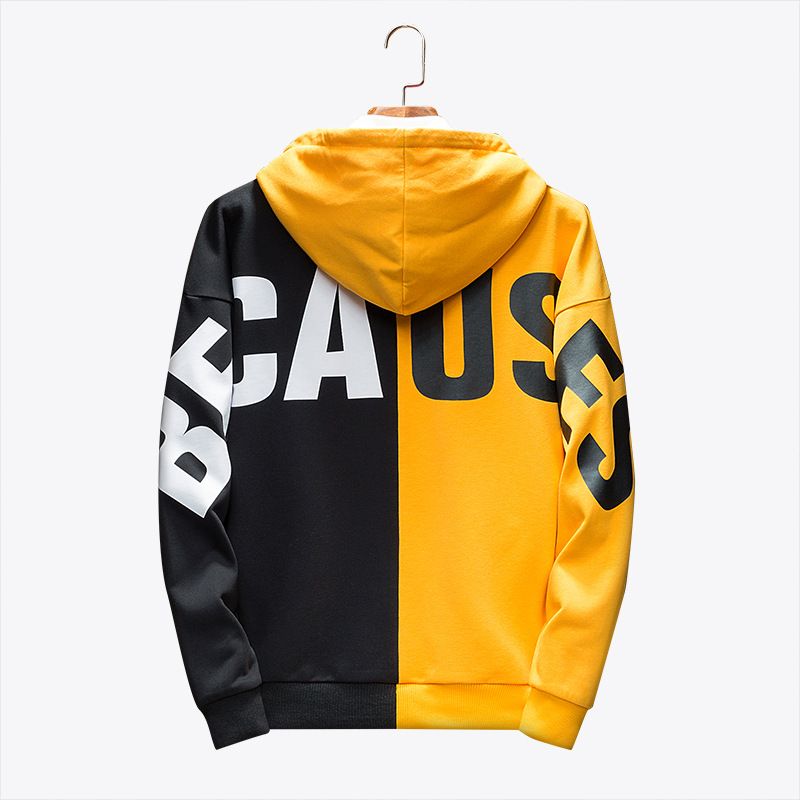 designer yellow hoodie