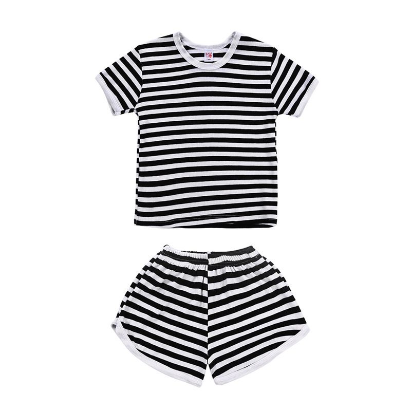 black and white striped clothing