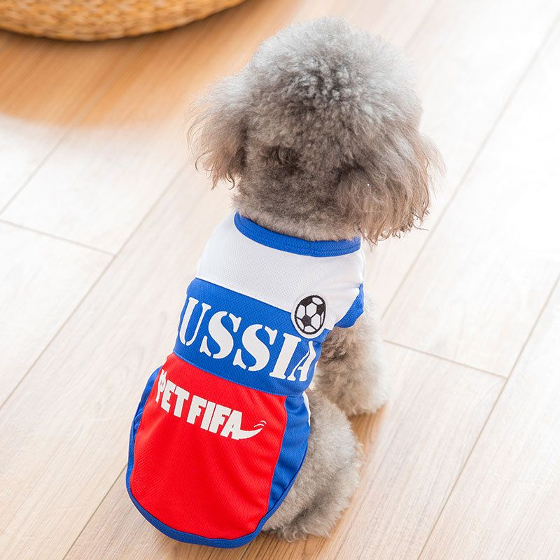 dog soccer jersey