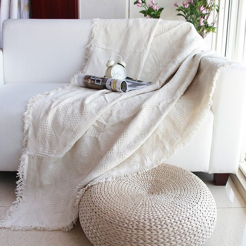European Style Pure White Cotton Blanket Wearable Comforter Bed Cover 230 250cm Pet Blankets Anti Slip Sofa Cover Blanket Discount Wool Blankets European Style Pure White Cotton Blanket Wearable Comforter Bed Cover 230 250cm Pet Blankets Anti Slip Sofa Cover Blanket Discount Wool Blankets