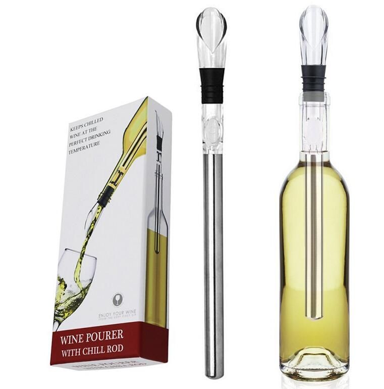 2020 Stainless Steel Wine Chiller Ice Red Wine Bottle Stainless Steel Cooler Chiller Stick Cooler Beer Beverage Frozen Stick Ice Cooler Bar Tool From Topshenzhen 3 55 Dhgate Com