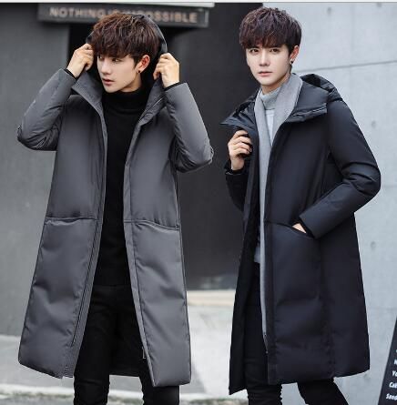Mid Length Youth Hooded Thermal Coat 