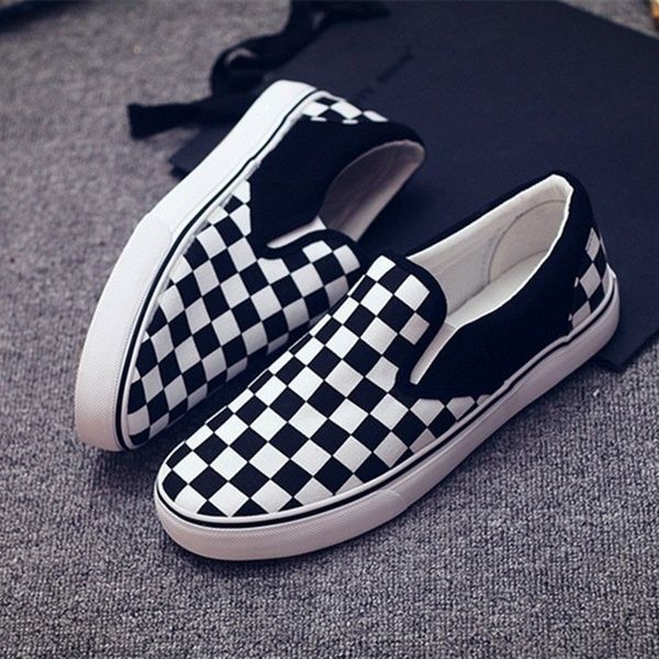 chaussure damier