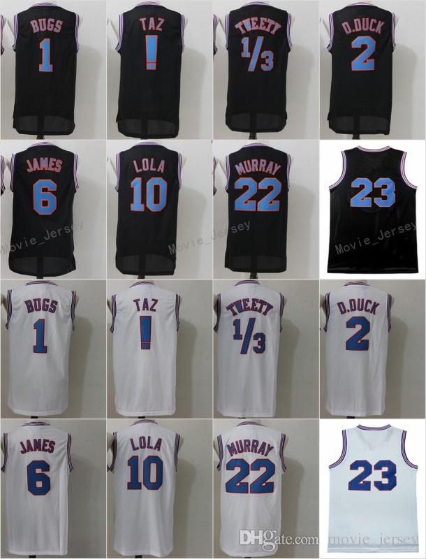 bugs and lola space jam jerseys