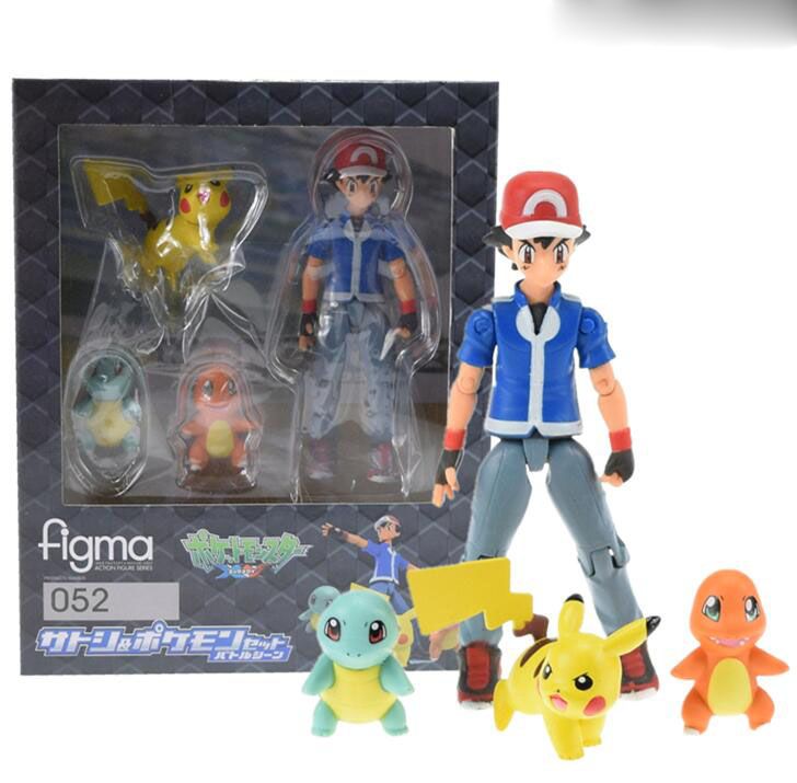 ash and pikachu action figure