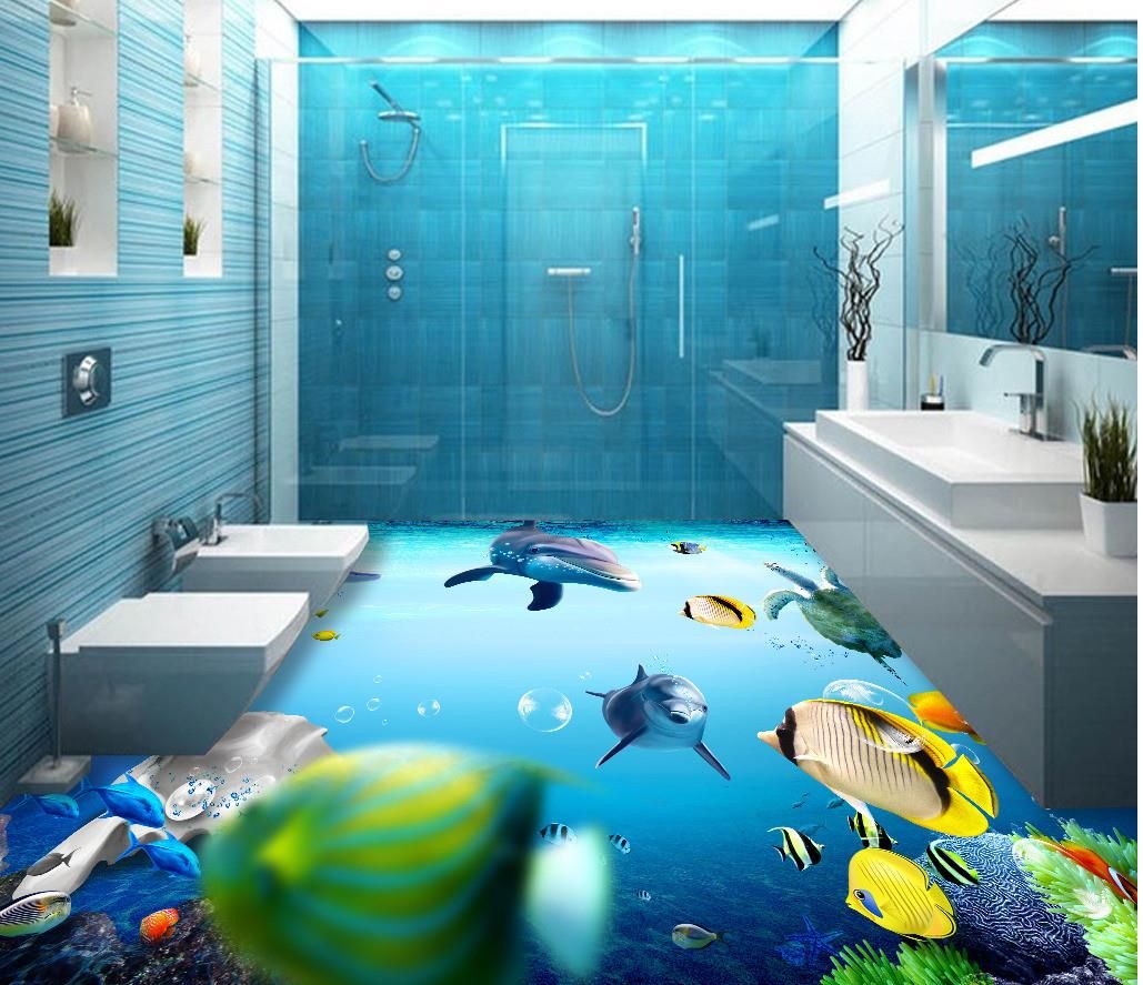 Satin Al Duvarlar Icin Klasik Duvar Kagidi 3d Uc Boyutlu Banyo Zemin Tasarimi 3 D Duvar Icin Duvar Kagidi Tl522 26 Tr Dhgate Com