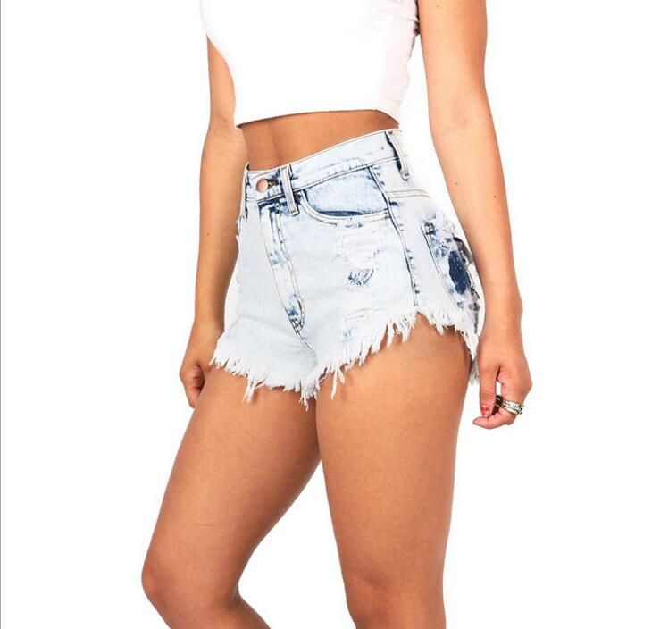 denim shorts womens ripped