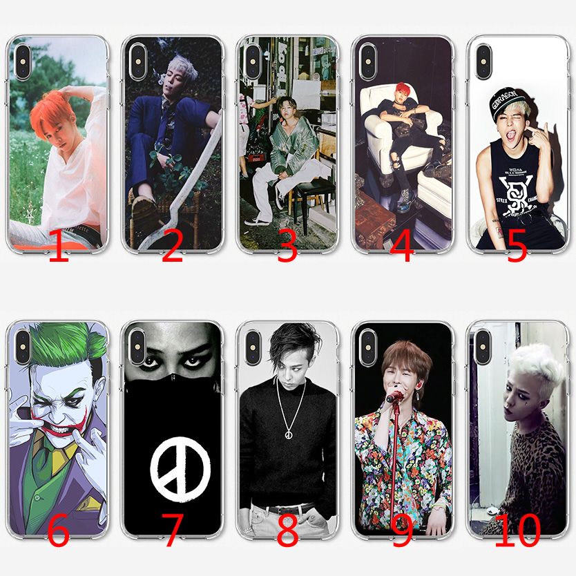 Kpop Bigbang teléfono caso camino de Flores Teléfono Cubierta G-Dragon nuevo caso de celular