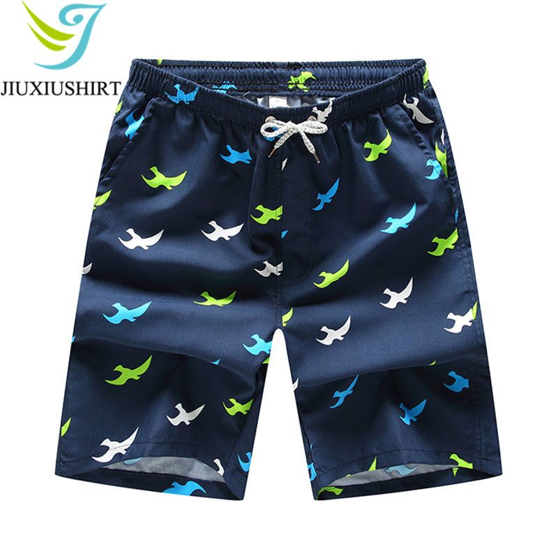 printed beach shorts