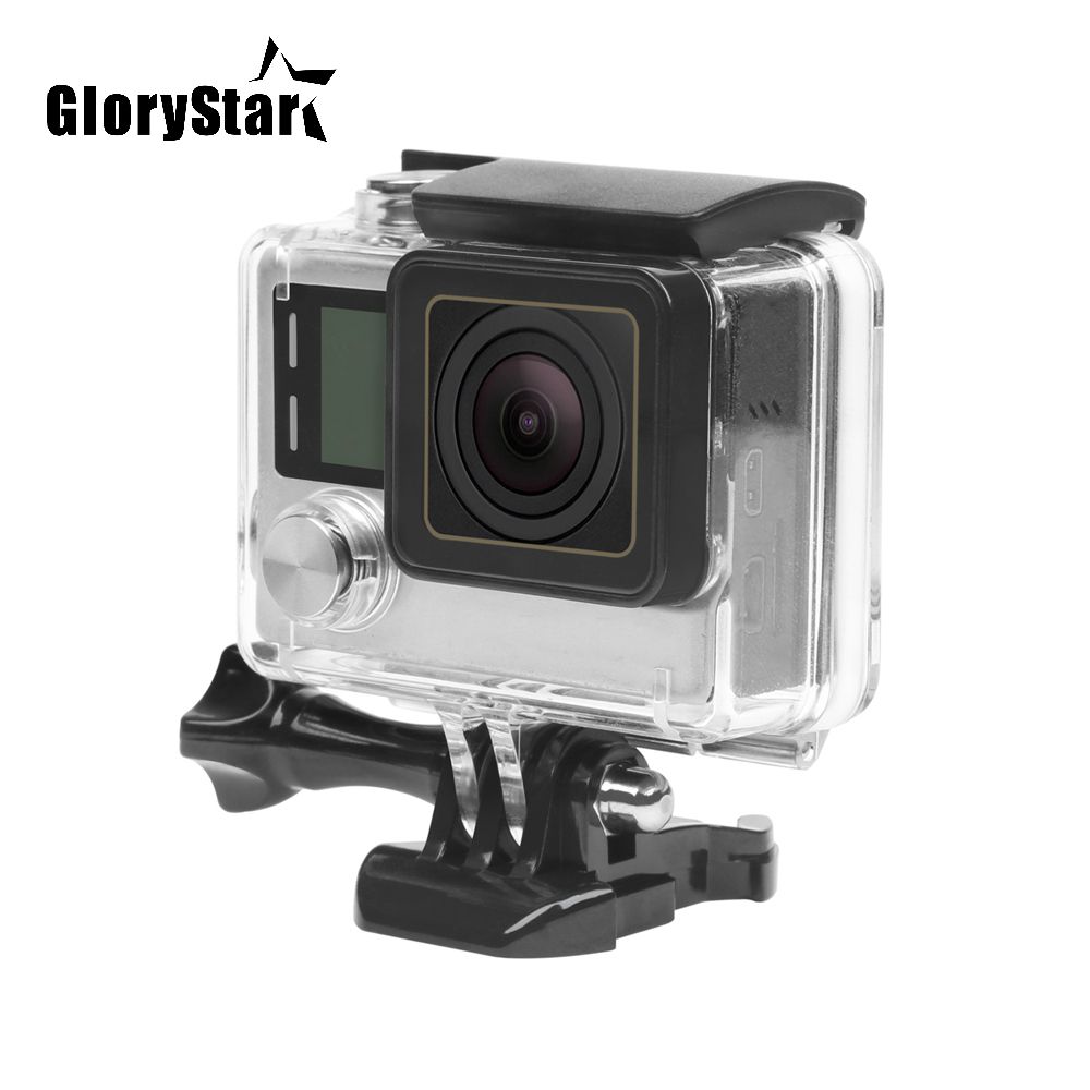 30m Waterproof Case For Gopro Hero 4 3 Black Silver Action Camera With Bracket Protective Housing For Go Pro 4 Accessory From Glorys 9 58 Dhgate Com