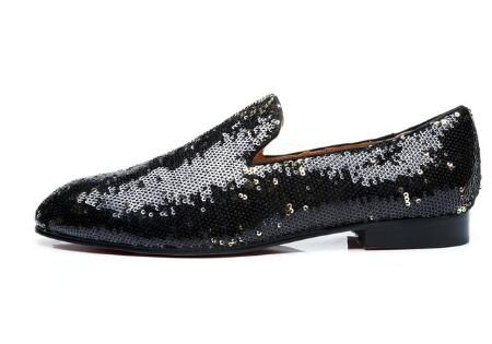 chaussure mariage homme paillette
