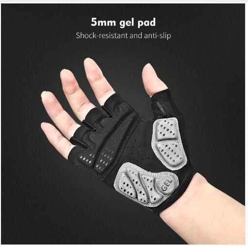 Ciclismo antideslizante guantes de dedo completo guantes de bicicleta pad hombres transpirable Anti-shock Ciclismo antideslizante guantes de dedo completo guantes de bicicleta pad hombres transpirable Anti-shock