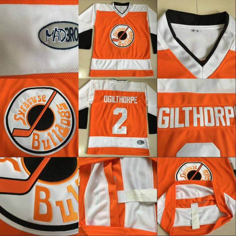 Hockey Jerseys Online Sale Slap Shot Movie Jerseys Ogie Ogilthorpe Mens