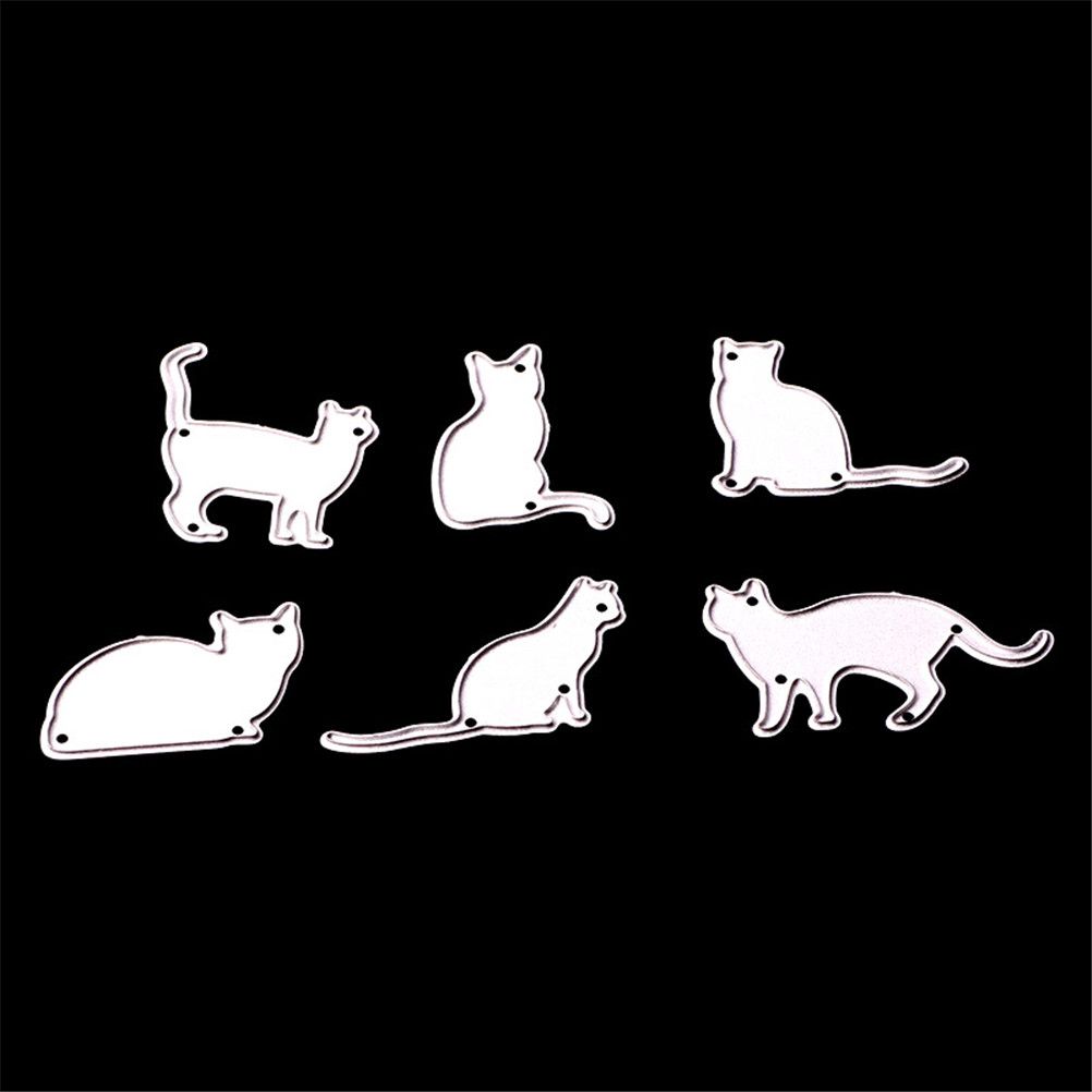 Waschbär Katze Metall Stanzformen Schablone Für Scrapbooking Fotopapier Karten