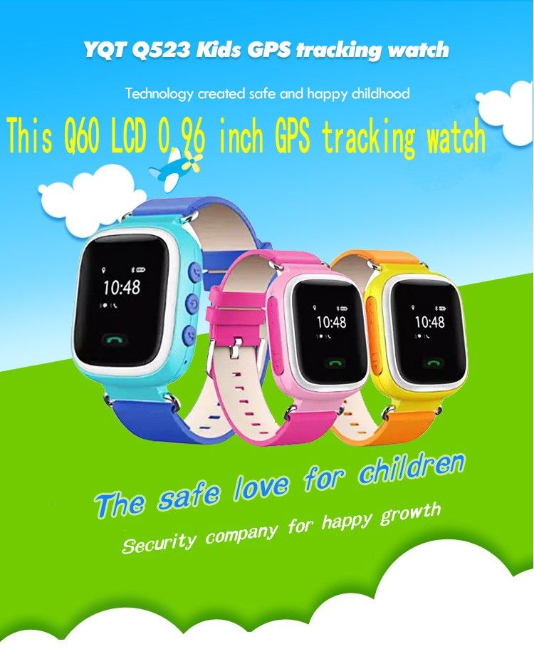 2018 GPS Tracker Watch For Kids Safe 