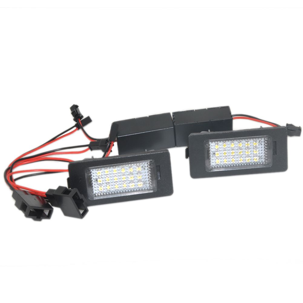 audi a4 b8 license plate light