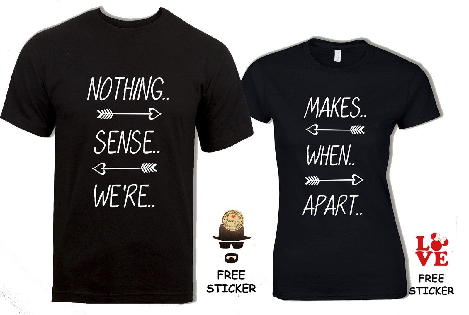 funny couple t shirts