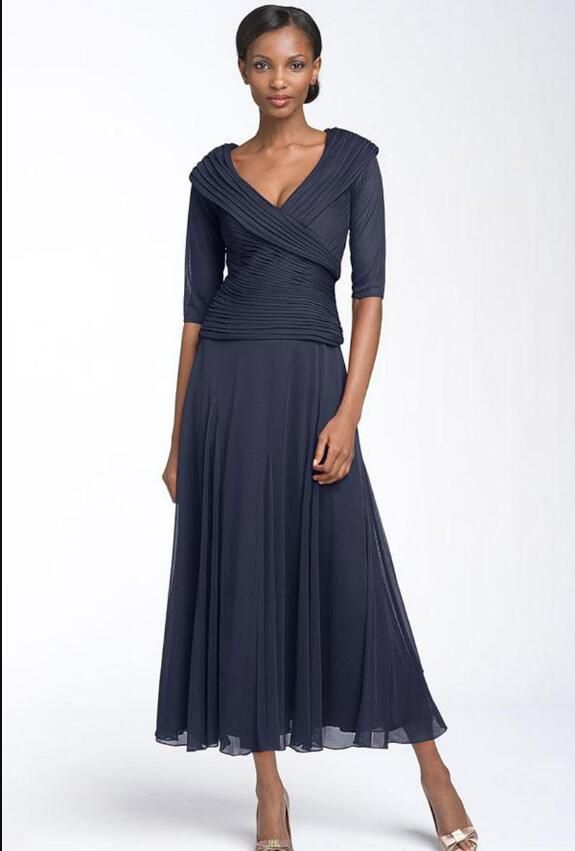 mother of the bride pleated dress