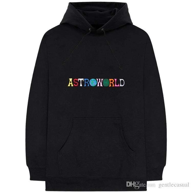astroworld moletom com capuz embroidered
