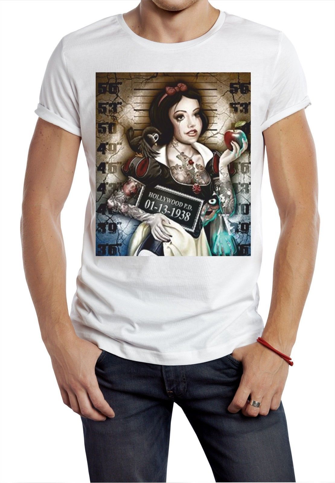 snow white tee shirt