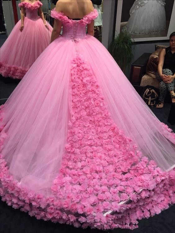 floral quinceanera dresses